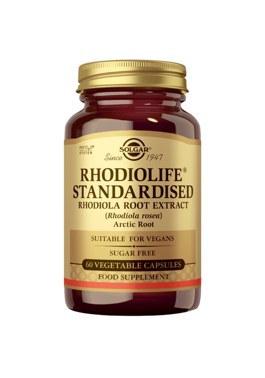 Rhodiolife Rhodiola standardoitu ruusujuuriuute Golden Root 60kaps., Solgar