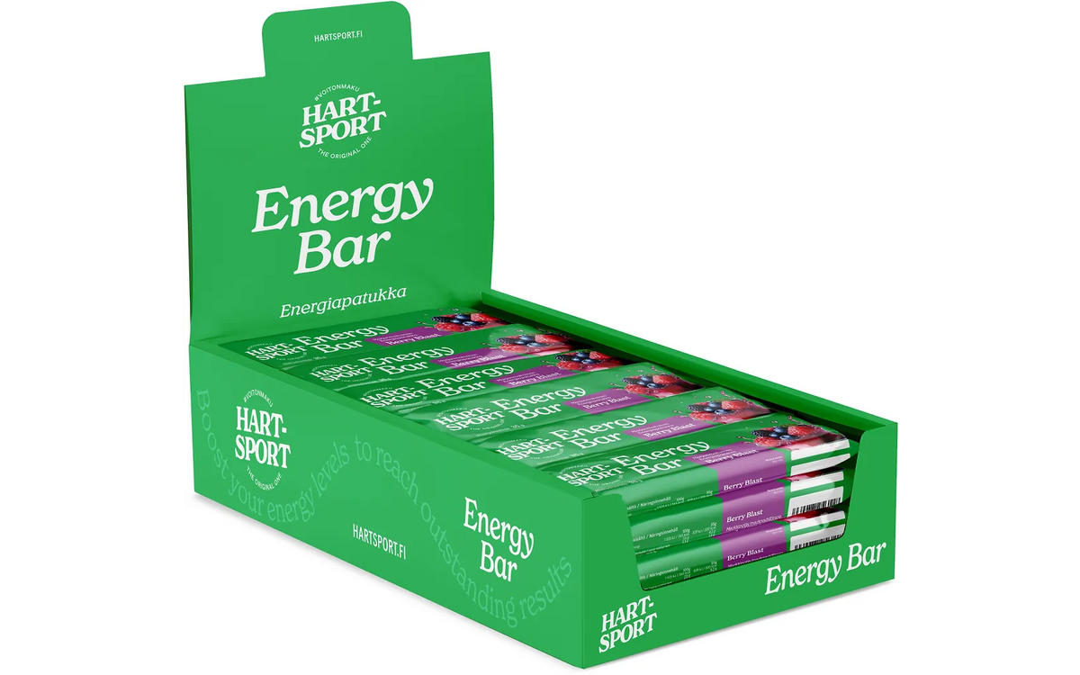 Hart-Sport Energy Bar Berry Blast 18 x 55 g - Säästöpakkaus
