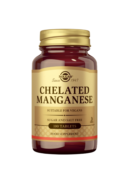 Mangaani Kelaatti 100kpl, Solgar