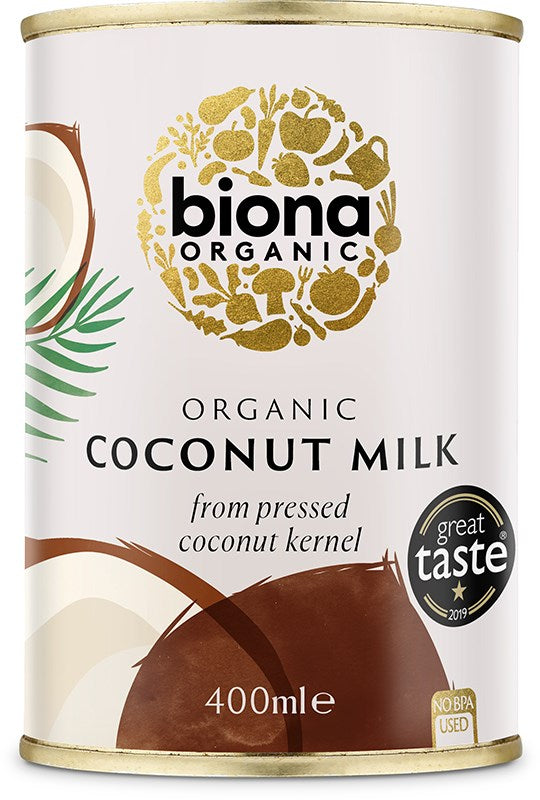Kookosmaito luomu 400 ml, Biona