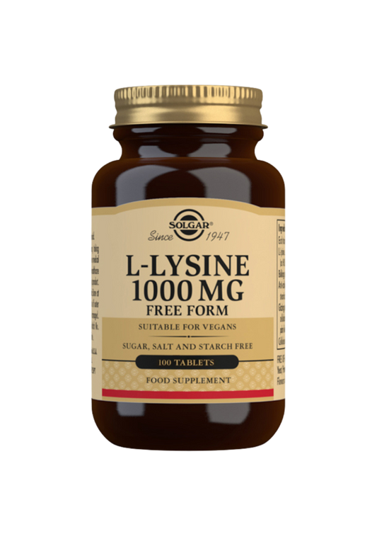 L-Lysiini 1000mg 100kpl, Solgar