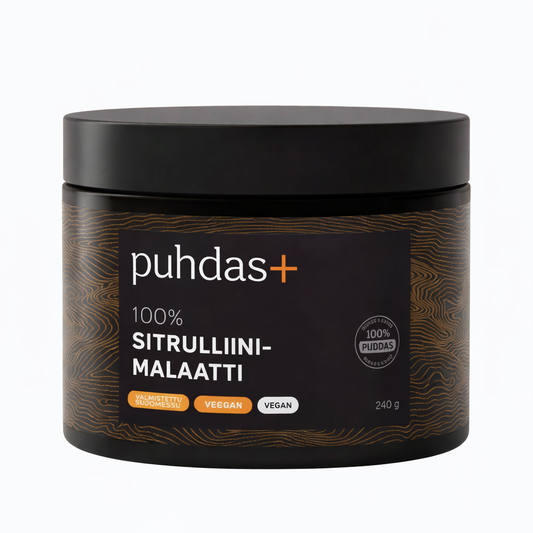 Sitrulliinimalaatti 100% 200 g, Puhdas+