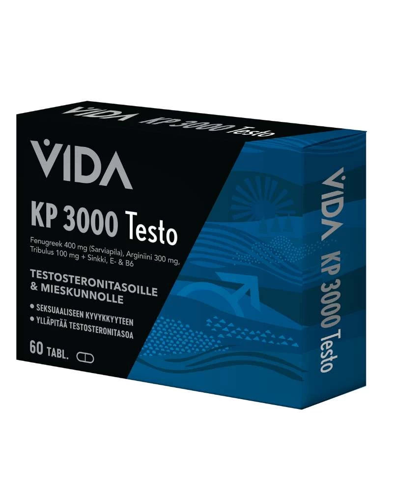Testo KP 3000  60 tabl, , Vida- Erä, päiväys 30.6.