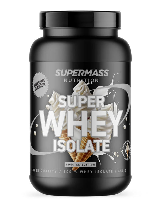 Supermass Nutrition SUPER WHEY ISOLATE, 650 g Vanilla Ice Cream