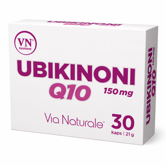 Ubikinoni Q10 150mg 30 kaps, Via Naturale