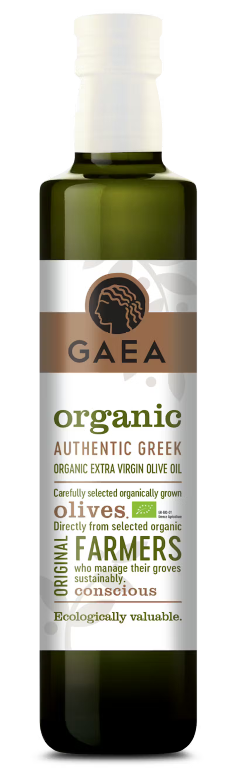 Gaea Luomu Extra virgin Oliiviöljy 6x500ml
