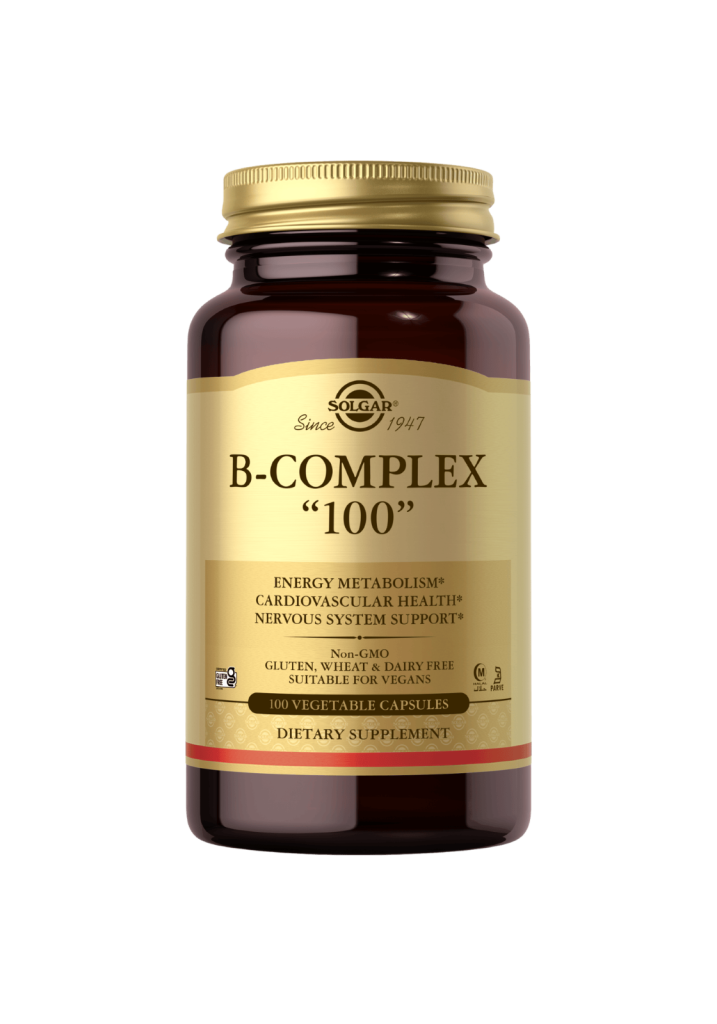 B-vitamiini B-Complex "100" 100 kaps, Solgar