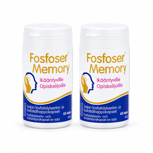 Fosfoser Memory- Fosfatidylseriini vahva muistikapseli 2 x 90kaps.