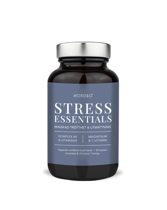 Stress Essentials- B-vitamiini complex 60 kaps, Nordbo