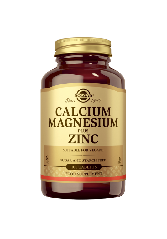 Kalsium Magnesium Sinkki 100kpl, Solgar