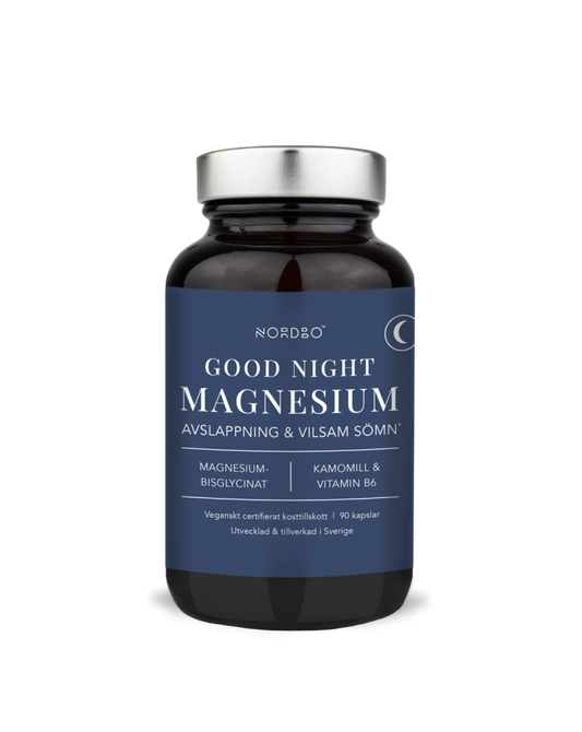 Good Night Magnesium 130mg 90 kaps, Nordbo