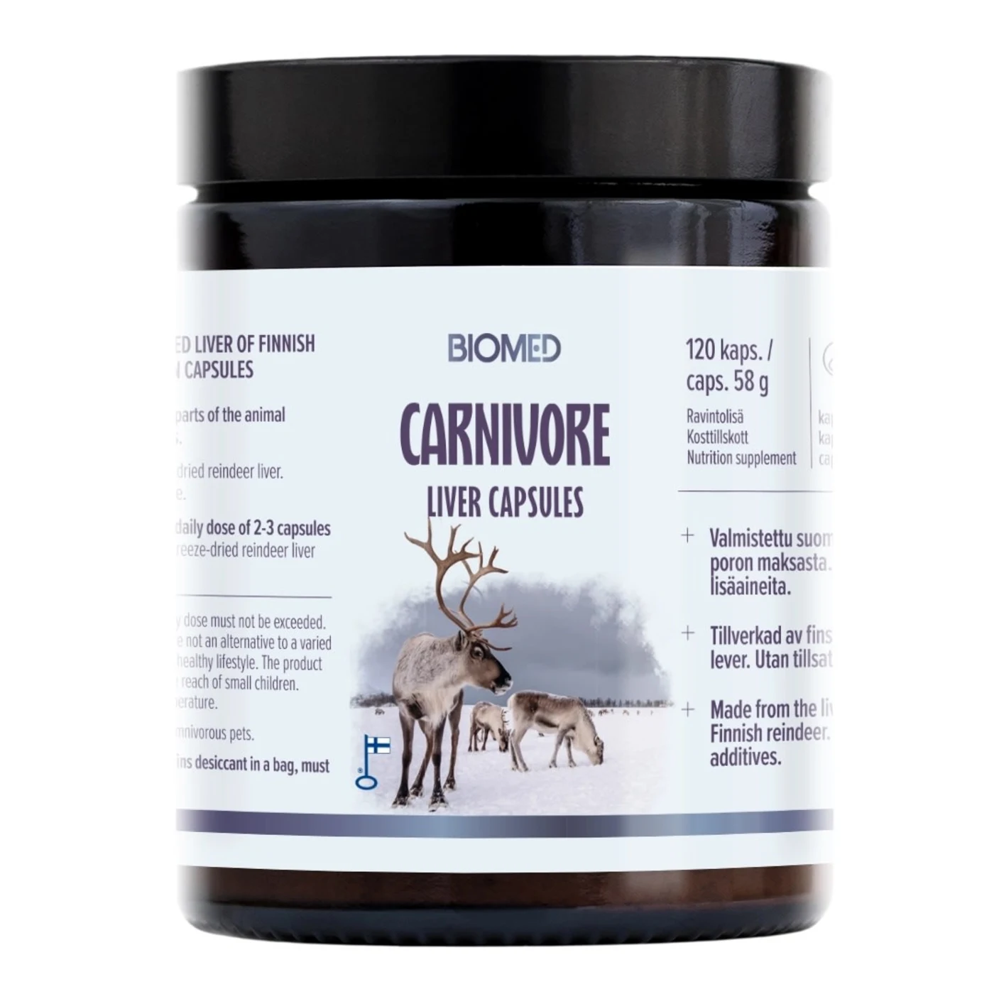 Carnivore Liver Capsules, maksakapseli  120 kaps, Biomed