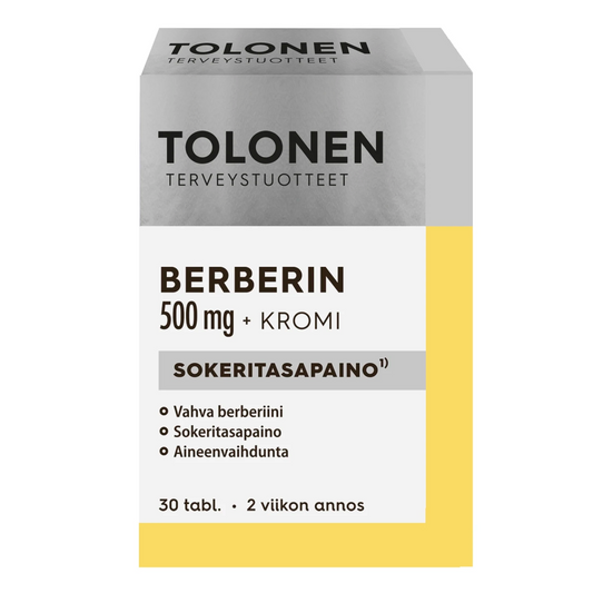 Berberin+Kromi 30 tabl, Tolonen