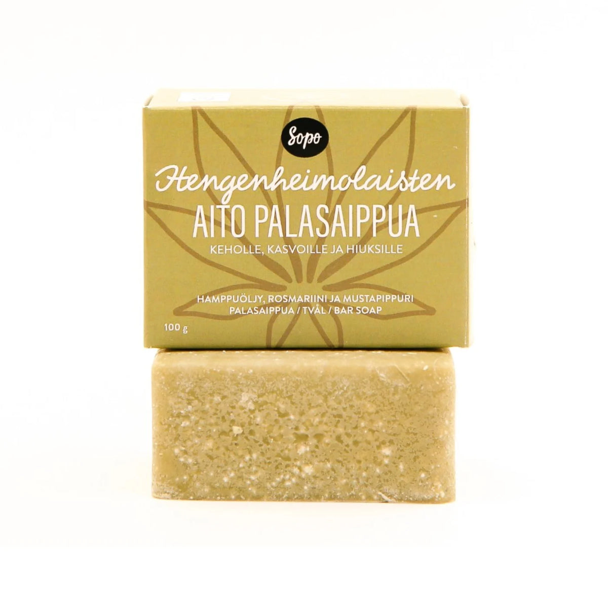 Hengenheimolaisten Aito Palasaippua 100 g, Sopo Soap