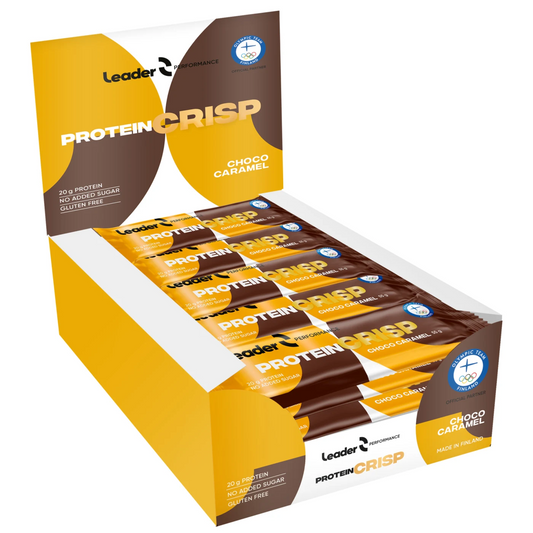 Leader Performance Crisp Hazelnut Fudge 18 kpl x 55 g proteiinipatukka