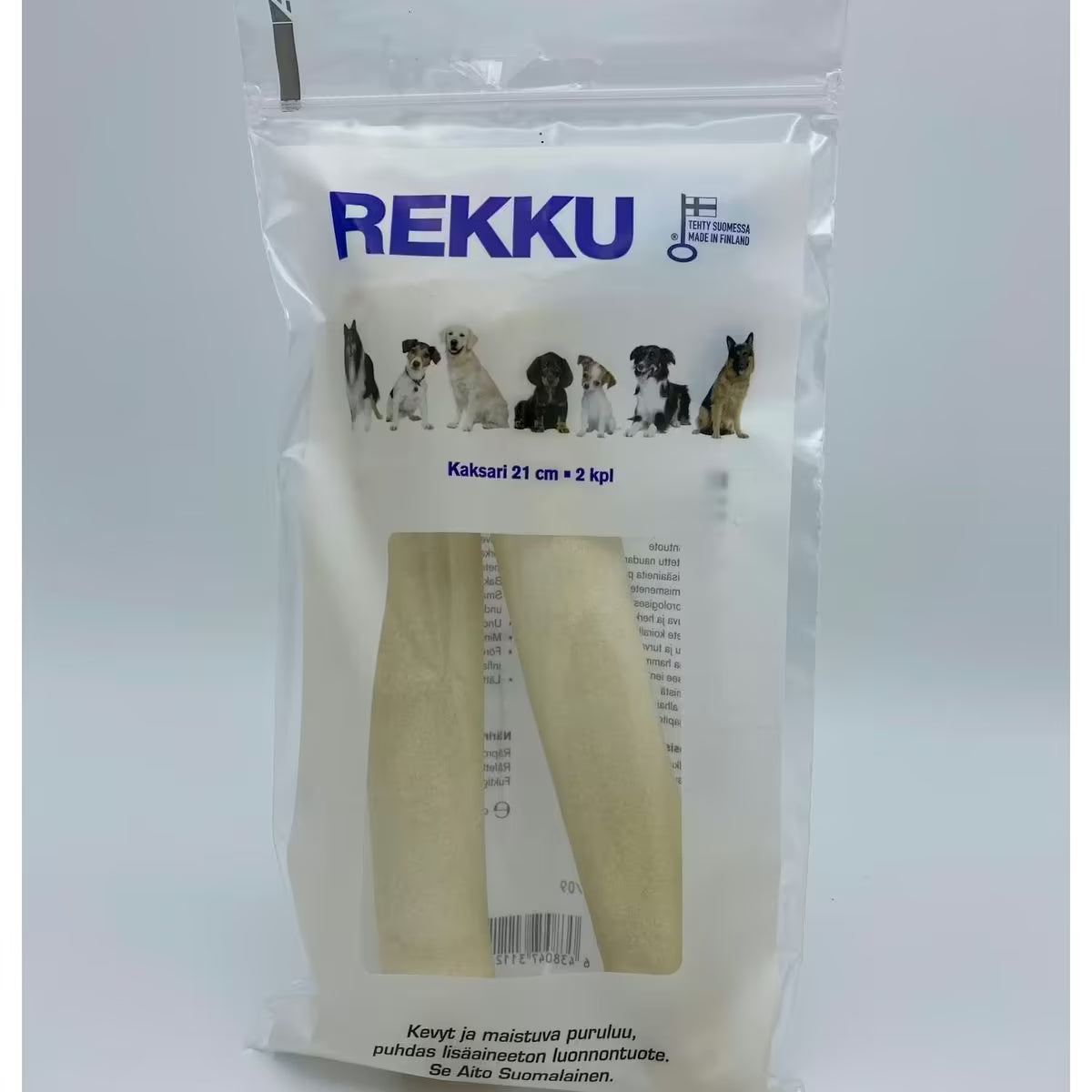 Rekku Kaksari puruluu 21cm 2kpl – Vitaravinne