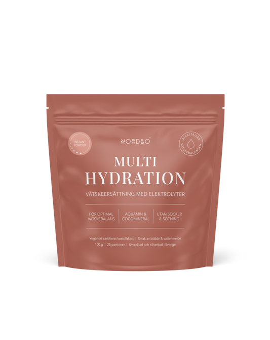 Multi Hydration-nesteytysjuomajauhe 100g, Nordbo