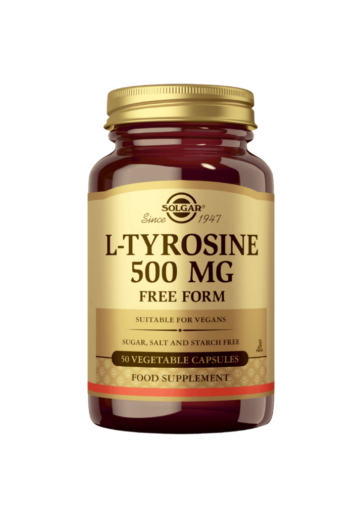 L-Tyrosiini 500mg 50kaps., Solgar