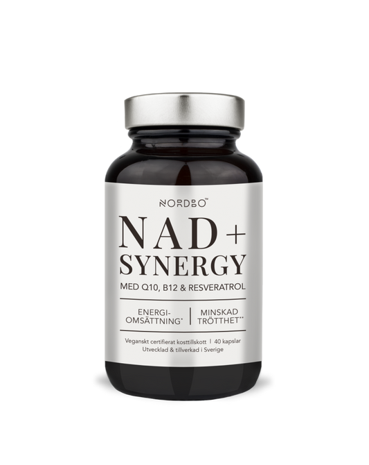 NAD + Synergy 40 kaps, Nordbo