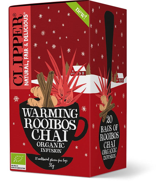 Rooibostee, chai 20 ps, Clipper