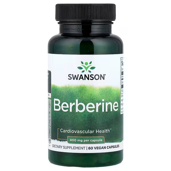 Berberiini, 400 mg, 60 vegekaps, Swanson