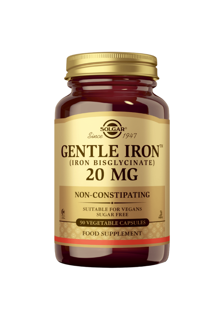 Gentle Iron 20mg Rauta 90 kaps, Solgar
