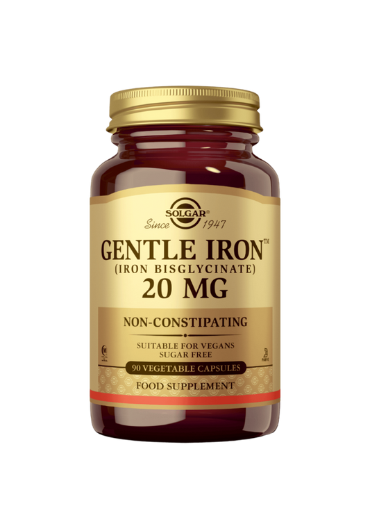 Gentle Iron 20mg Rauta 90 kaps, Solgar