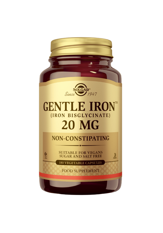 Gentle Iron 20mg Rauta 180 kaps, Solgar