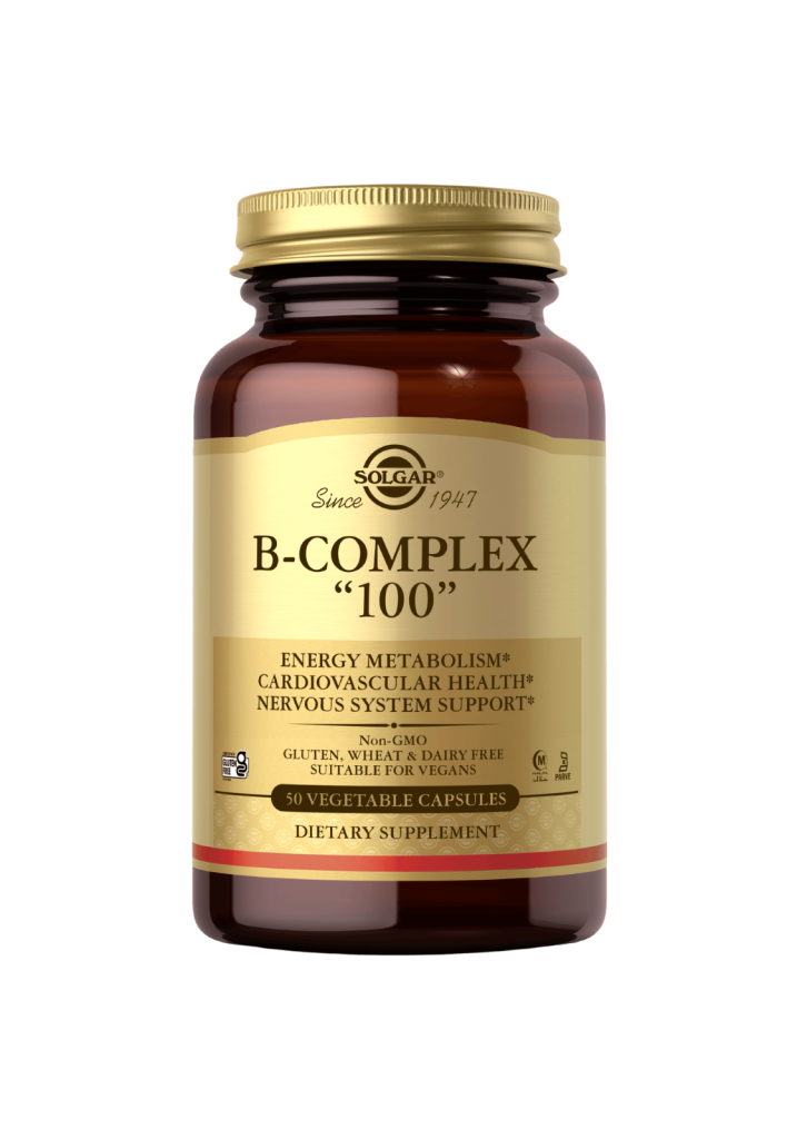 B-vitamiini B-Complex "100" 50 kaps, Solgar