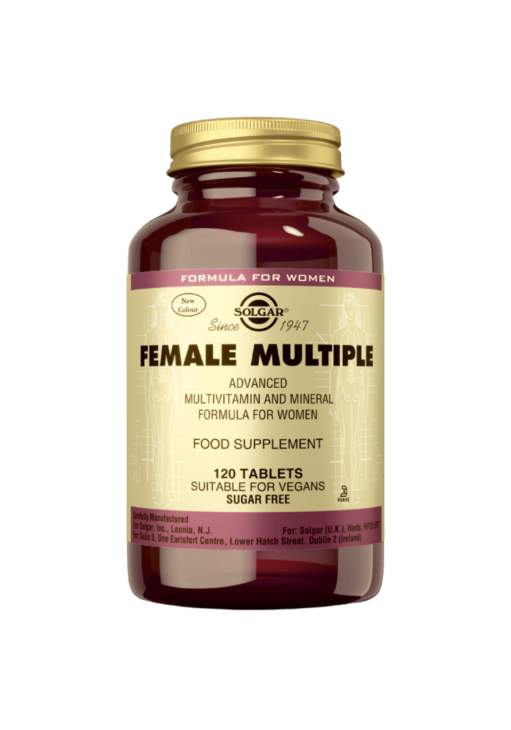 Female multiple monivitamiini 120 tabl, Solgar