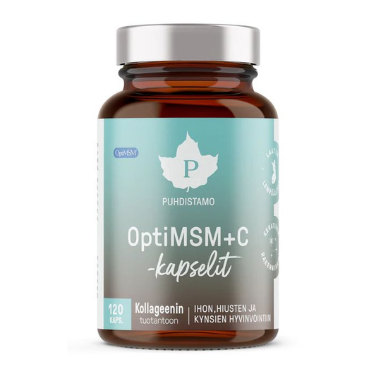OptiMSM + C + Molybdeeni 120 kaps, Puhdistamo