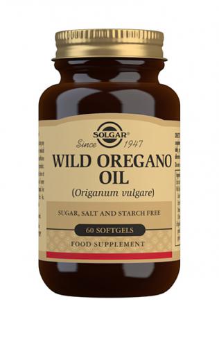 Villi Oreganoöljy -Wild Oregano Oil   60 kaps, Solgar