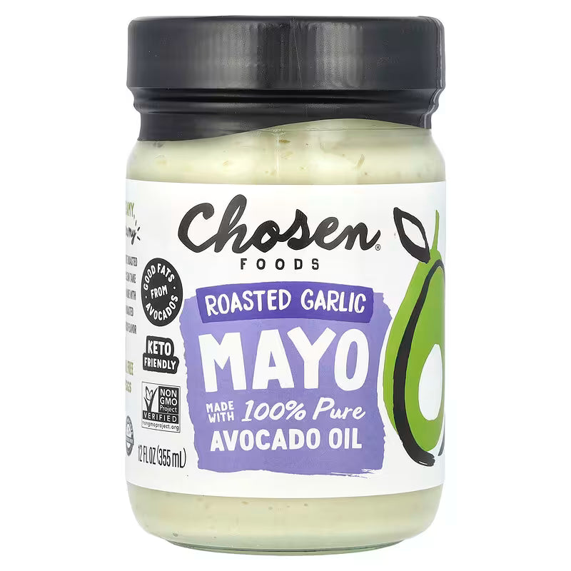 Chosen Foods, Paahdettua valkosipulimajoneesia, 355 ml