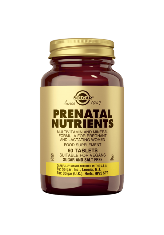 Prenatal Nutrients Raskausajan monivitamiini 60tabl, Solgar