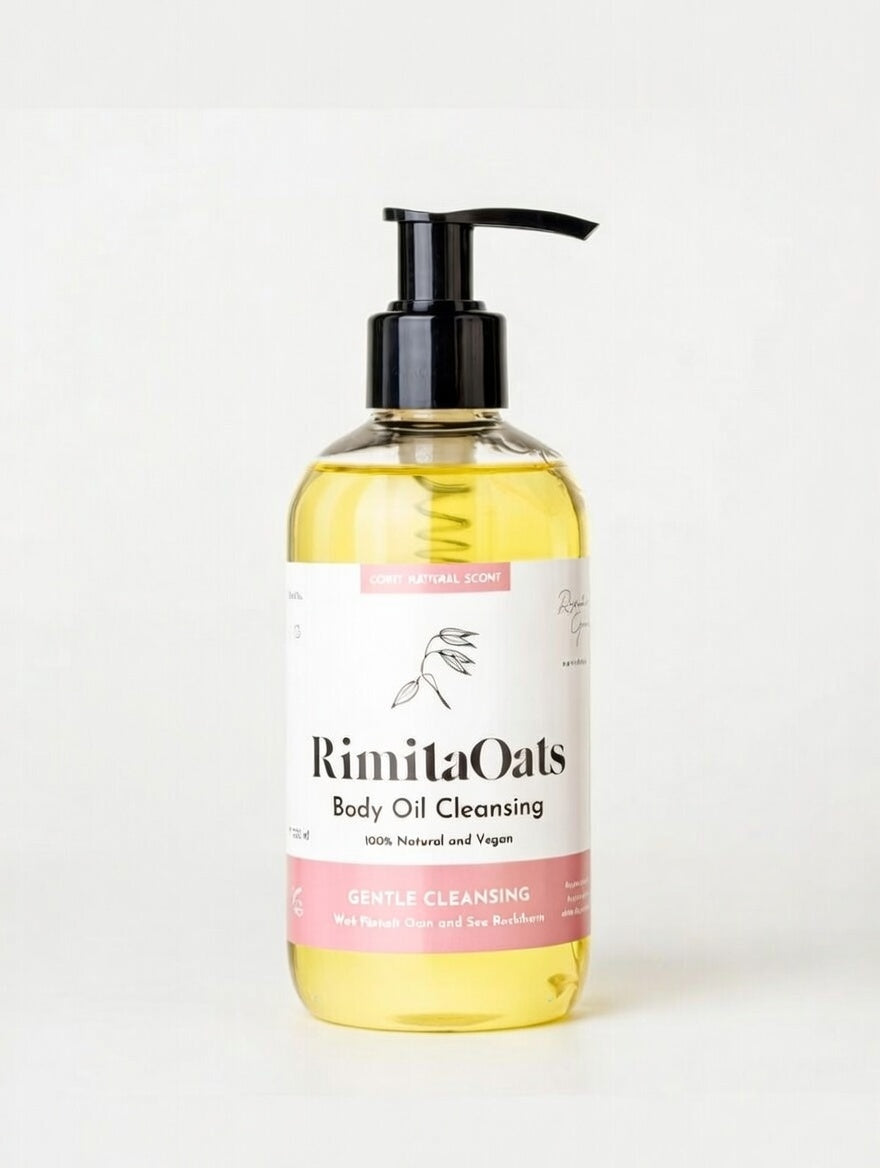 Suihkuöljy, Body Oil Cleasing 250 ml, RimitaOats