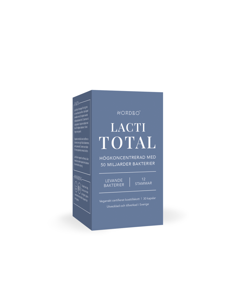 LactiTolal-maitohappobakteeri 50 mdr 30 kaps, Nordbo