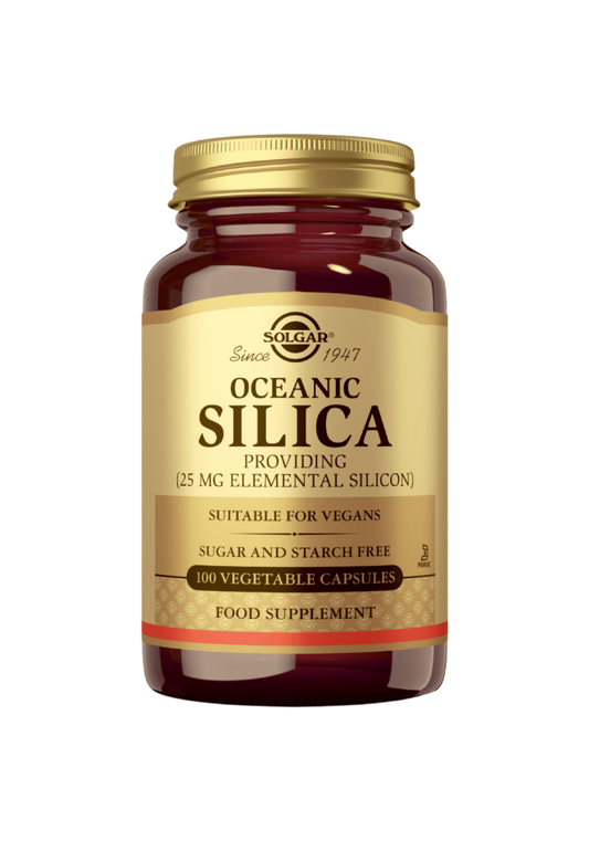 Pii 25mg Oceanic Silica 50kpl, Solgar