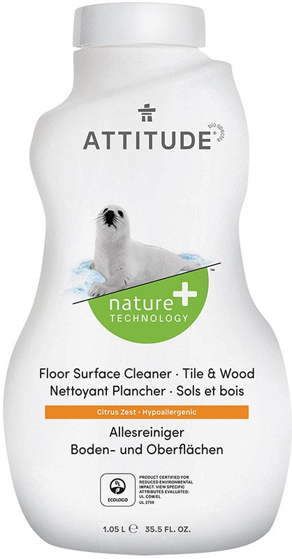 Lattianpesuaine sitrus 1.05 l, Attitude