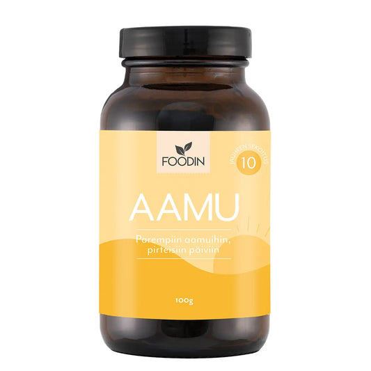 Aamu-ravintolisäjauhe 100g, Foodin