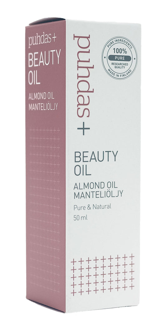 Manteliöljy luomu 50ml, Puhdas+