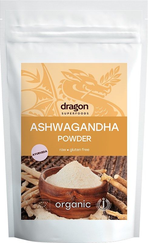 Ashwagandha Jauhe luomu Dragon 200g, Aduki