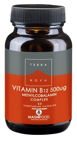B12-vitamiini Metyylikobalamiini 500µg 50kpl, Terranova