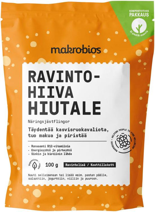 Makrobios Ravintohiivahiutale 100g