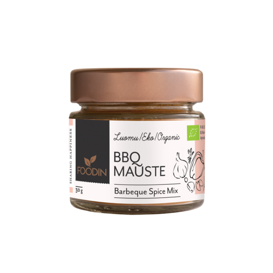 BBQ-mauste luomu 30g, Foodin