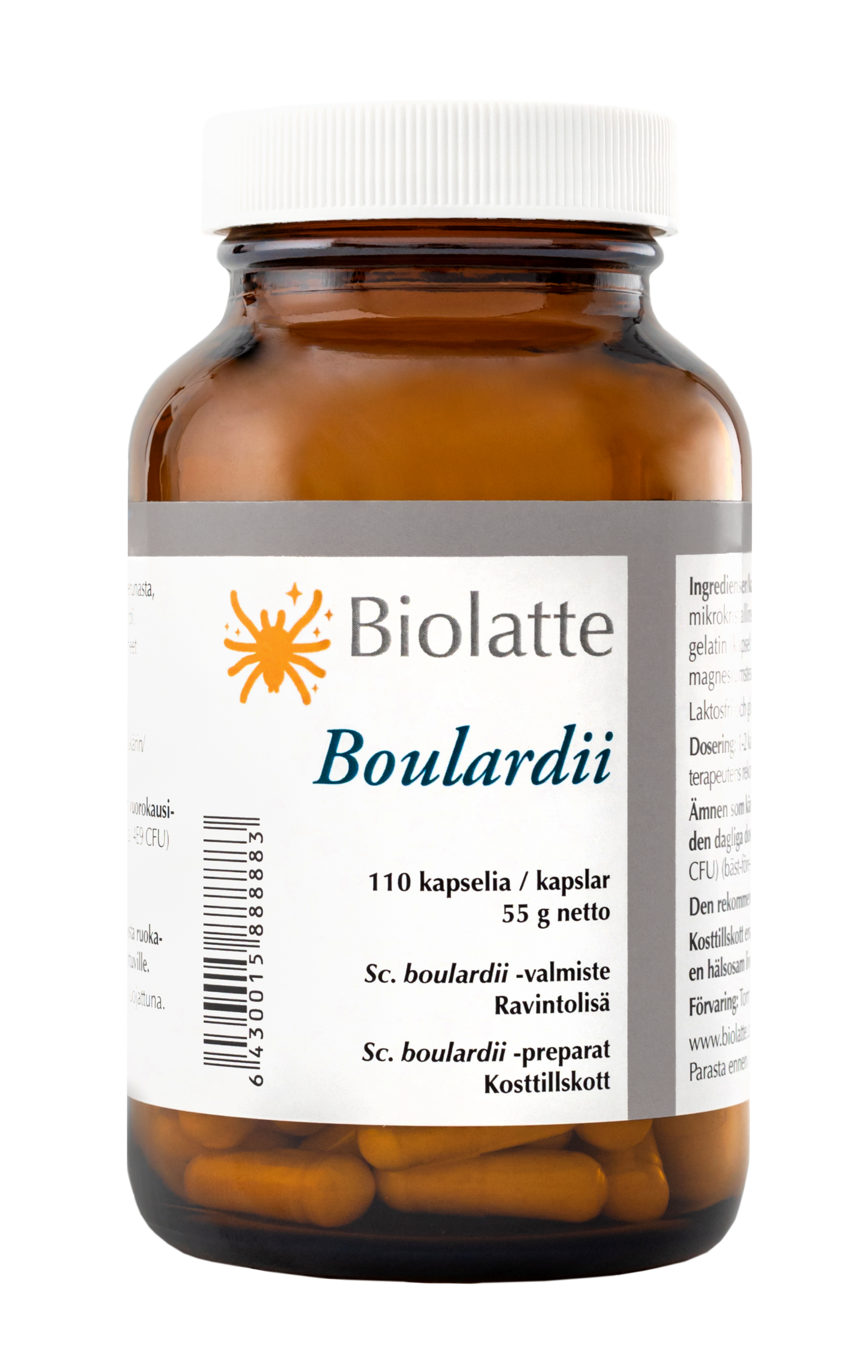 Biolatte Boulardii 110 kaps, 55g