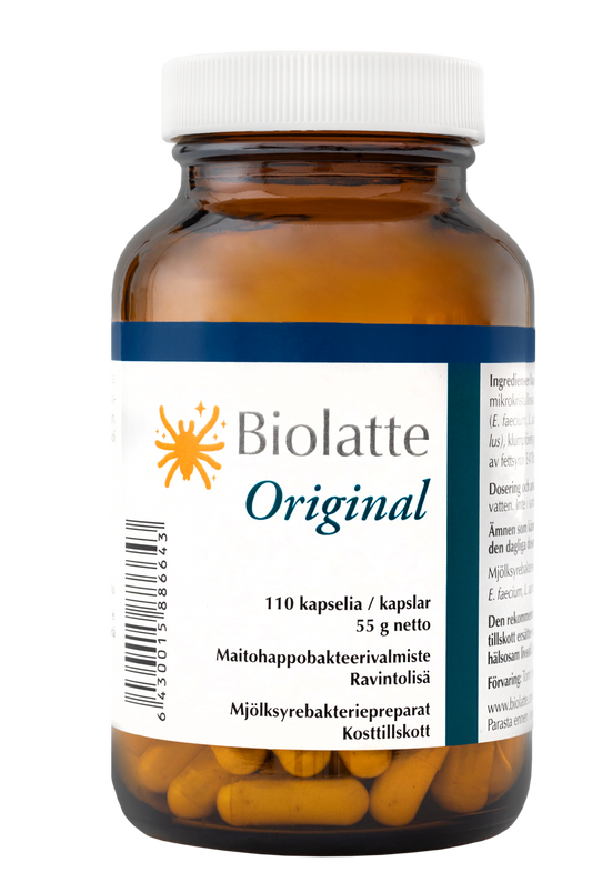 Biolatte Original 110 kaps maitohappobakteeri