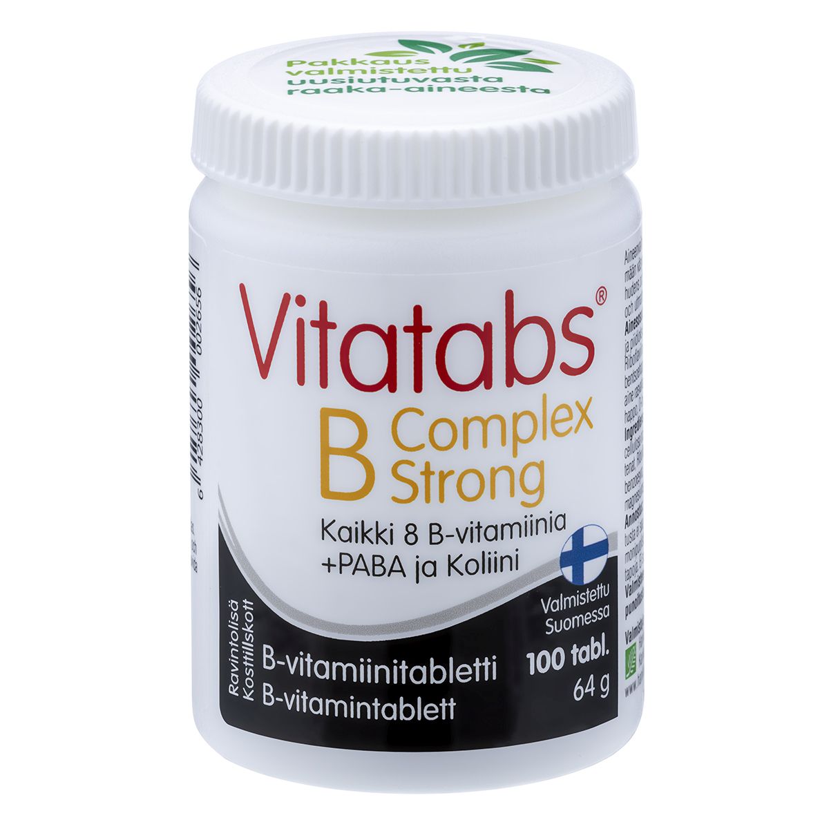 B-vitamiini B-Complex Strong Vitatabs 100kpl, Hankintatukku