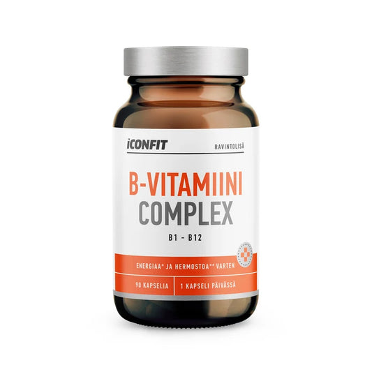 B-vitamiini Complex 90kaps, ICONFIT