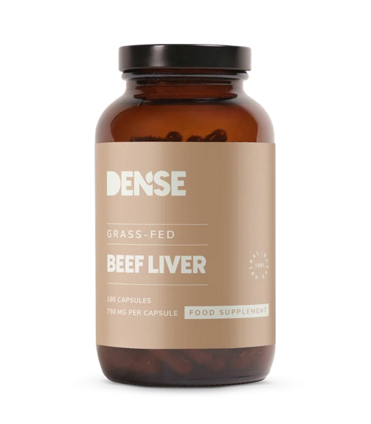 Beef Liver- Naudan Maksakapselit 180 kaps, Dense