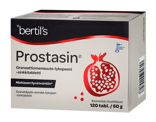 Prostasin Granaattiomena lykopeeni sinkki 120tabl., Bertils